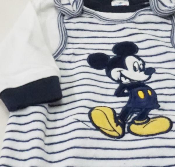 Nicki Strampler von Disney by C&A mit Langarmshirt von Topomini Gr. 50 (548)